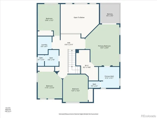 an aerial view of residential houses with outdoor space and street view