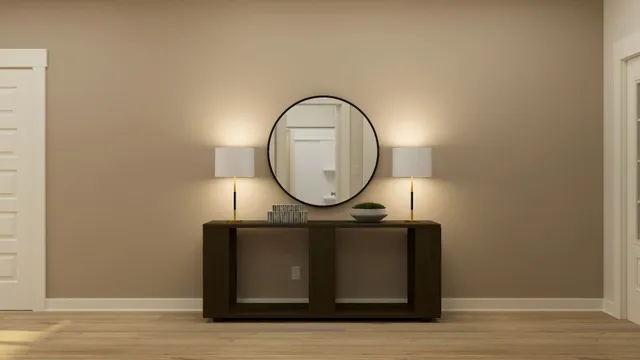 a living room with wooden floor