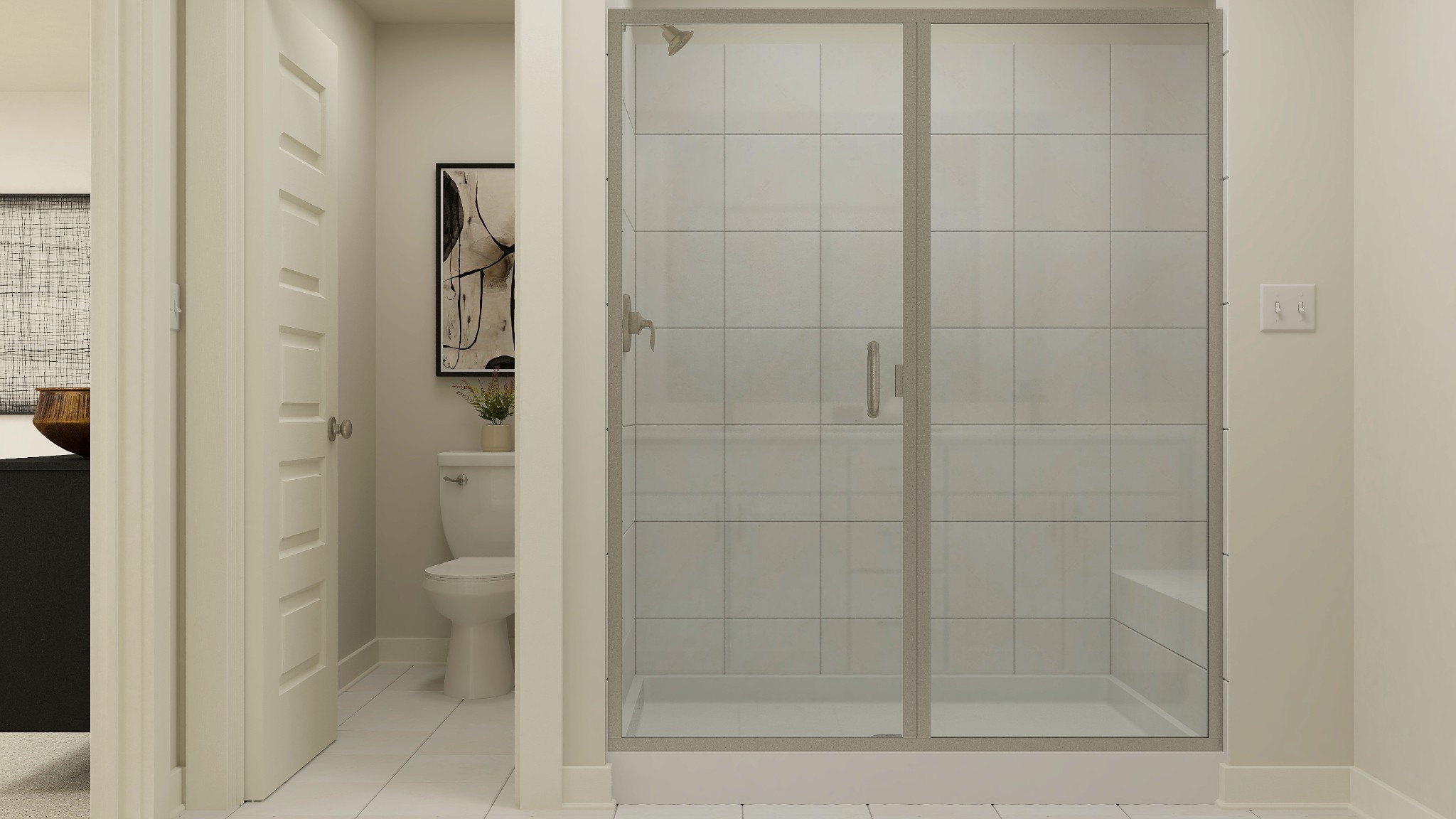 1513 Cherry Tree Lane Mount Juliet, TN 37122 - Photo 17 of 29 a bathroom with a shower and a sink