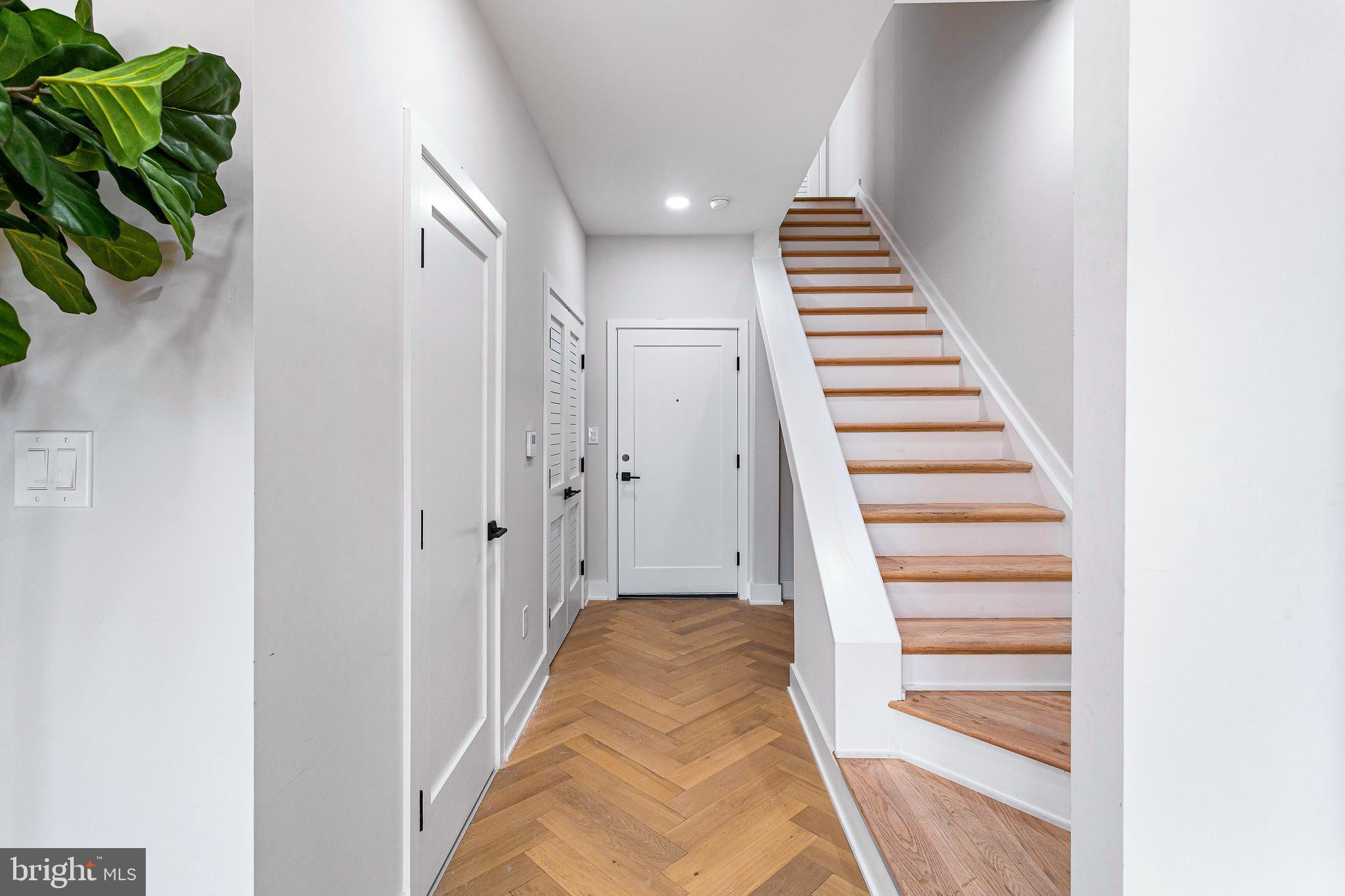 1516 East Capitol Street Northeast, Unit F Washington, DC 20003 - Photo 43 of 53 a view of a hallway with stairs