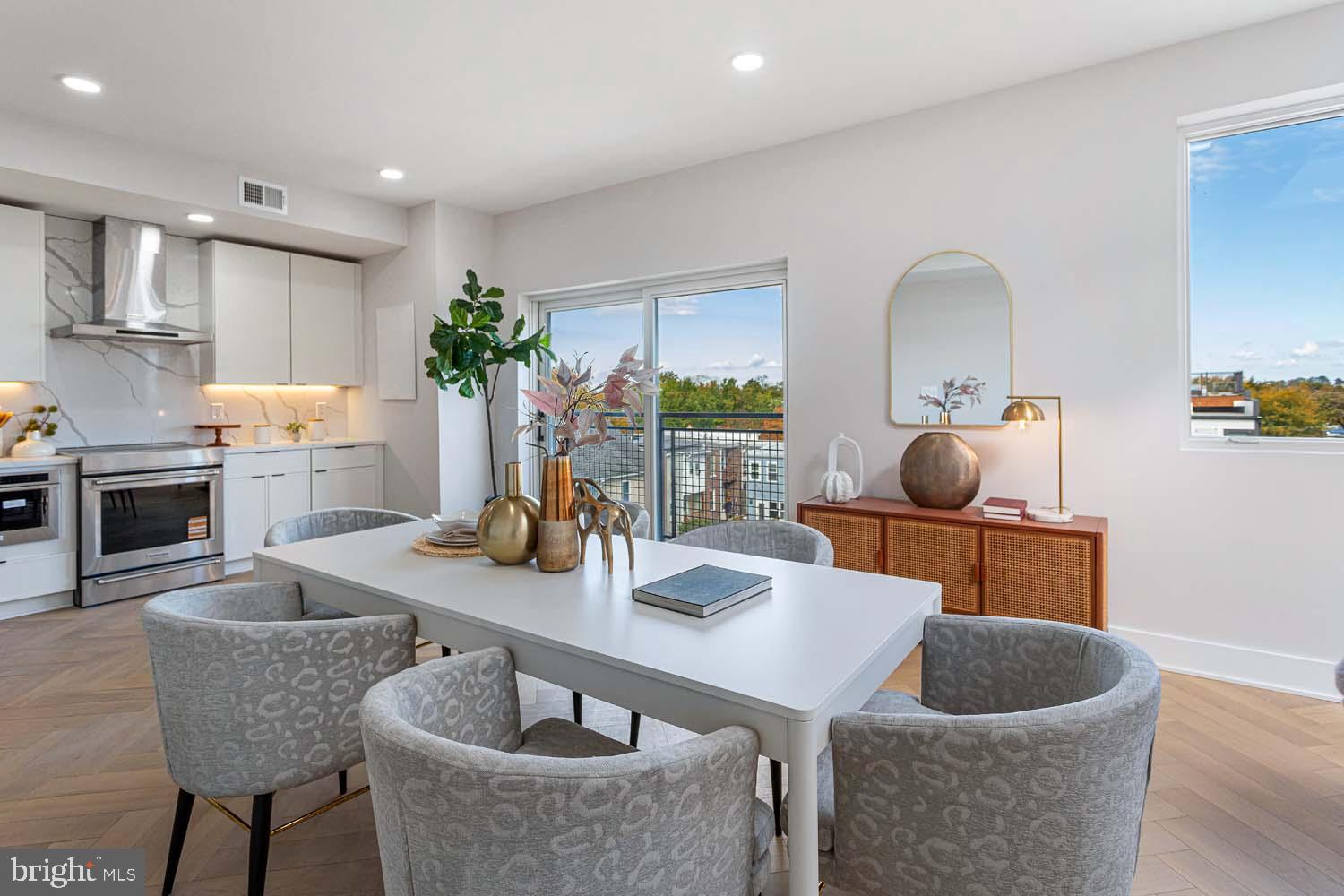 1516 East Capitol Street Northeast, Unit F Washington, DC 20003 - Photo 7 of 53 a living room with furniture and a fireplace