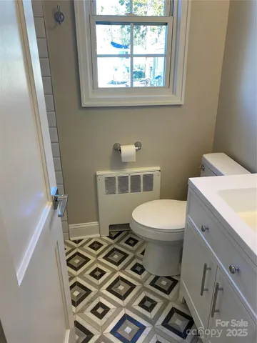 a close up view of cabinets