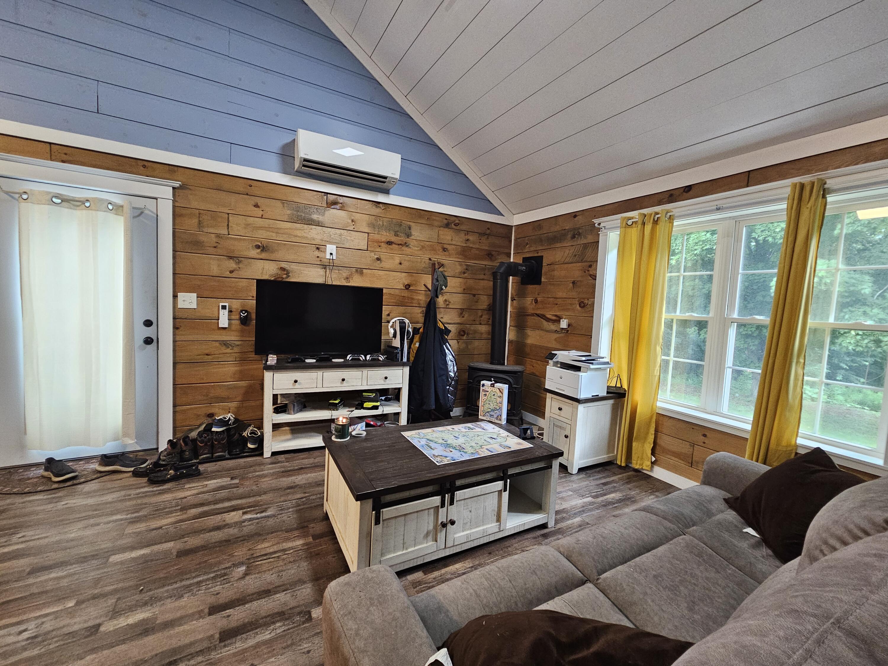 1467 Pushaw Road Glenburn, ME 04401 - Photo 6 of 27 6. Heat Pump and Propane Stove for Clima