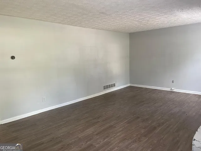 wooden floor in a room