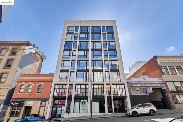 a view of a city with tall buildings