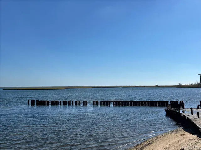 a view of an ocean and beach