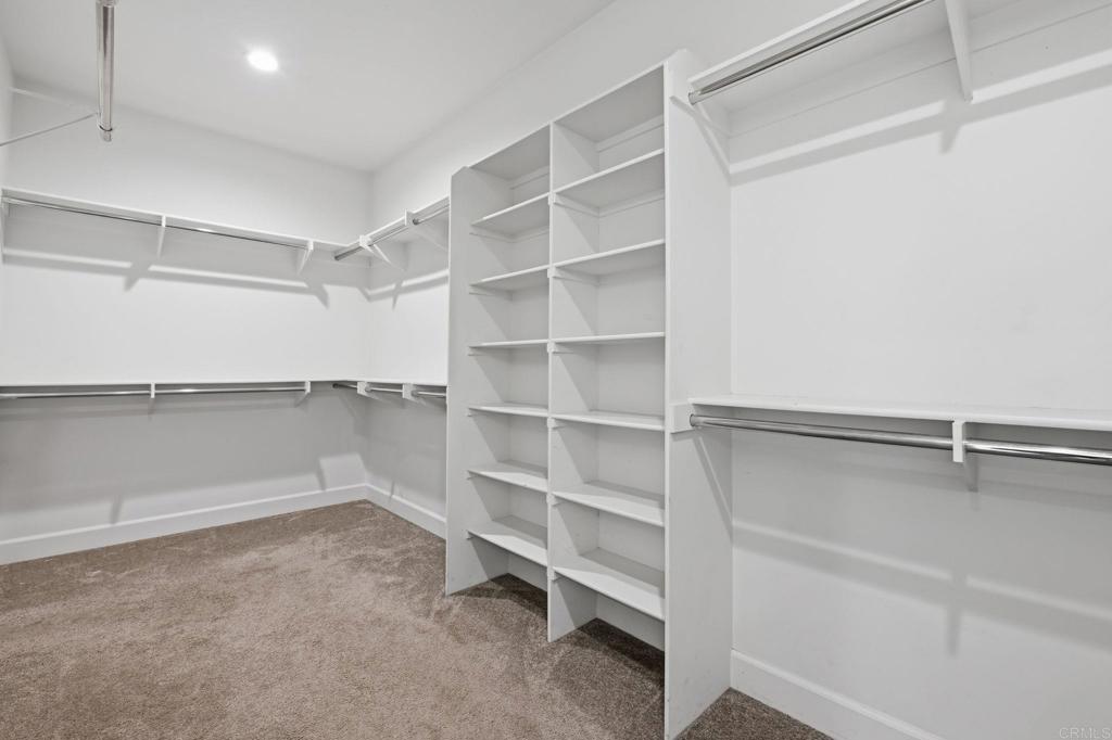 1910 Harbison Canyon Road El Cajon, CA 92019 - Photo 27 of 71 a view of an empty walk in closet