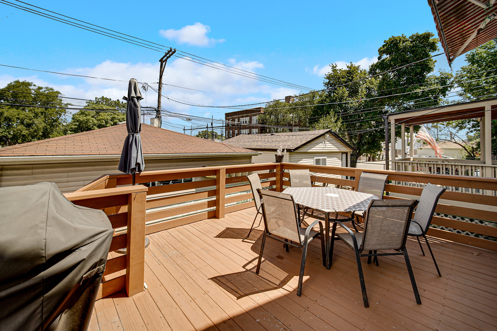 Undisclosed Address Chicago, IL 60641 - Photo 17 of 18 a view of a terrace with seating area