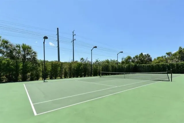 a view of a tennis court