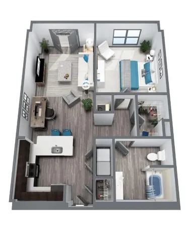 $1,512 | 960 East Paces Ferry Road Northeast, Unit 475, Atlanta, GA 30326