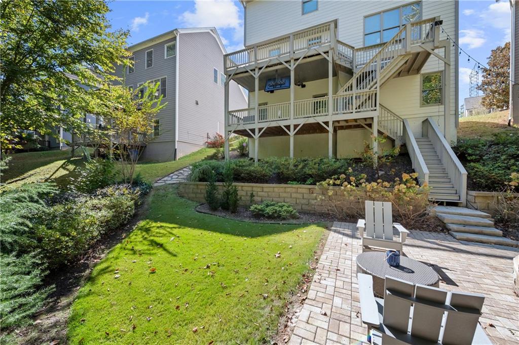 2199 Collins Ridge Drive Northwest Atlanta, GA 30318 - Photo 46 of 50 a view of a garden with plants