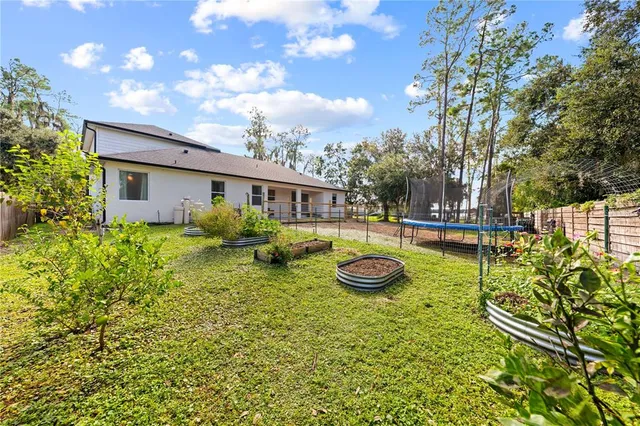 a view of a lake with a city