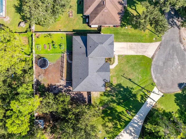 a view of a lake with a city