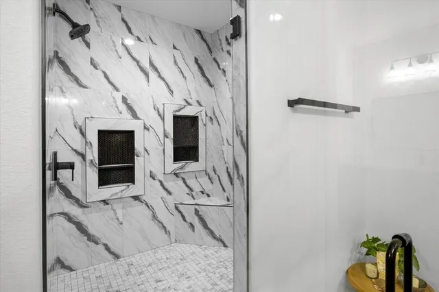 a view of front door with hallway