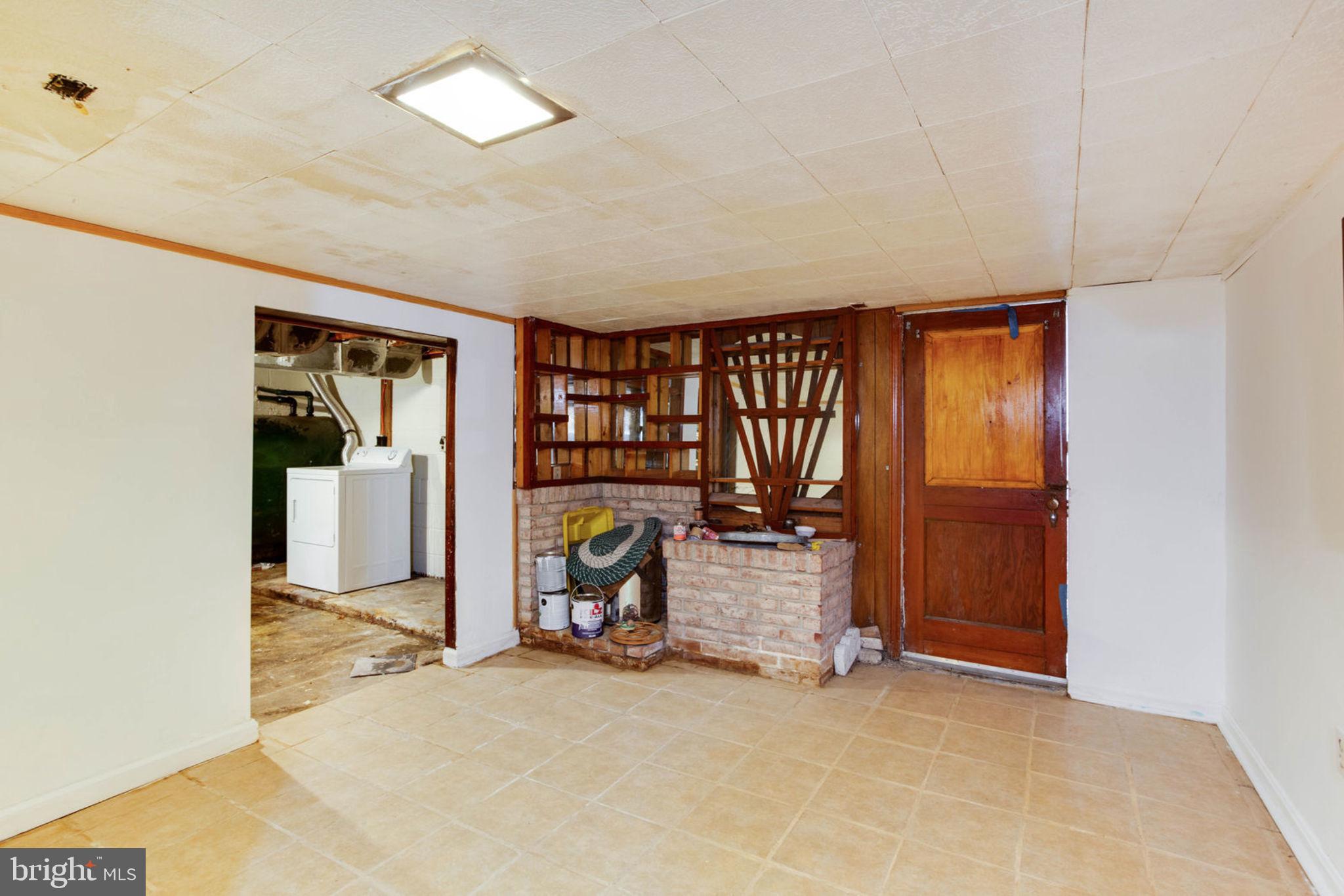 7841 Clark Station Road Severn, MD 21144 - Photo 29 of 46 Basement View with Side Entrance