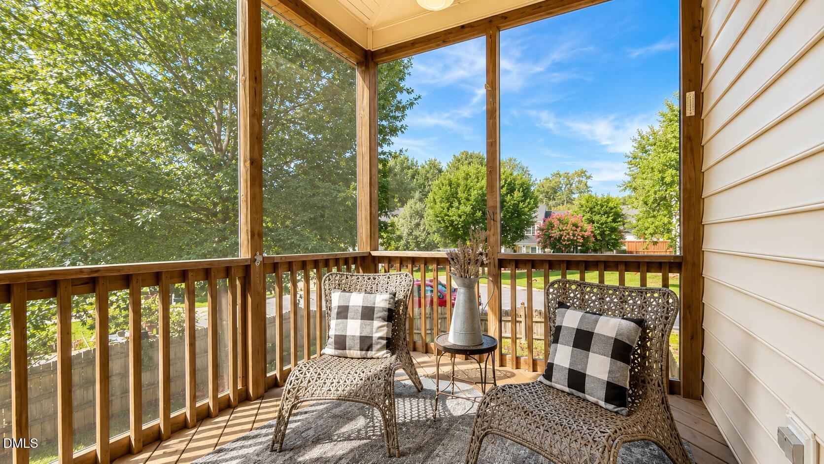 8709 Blakehurst Drive Raleigh, NC 27617 - Photo 25 of 35 Screened Porch