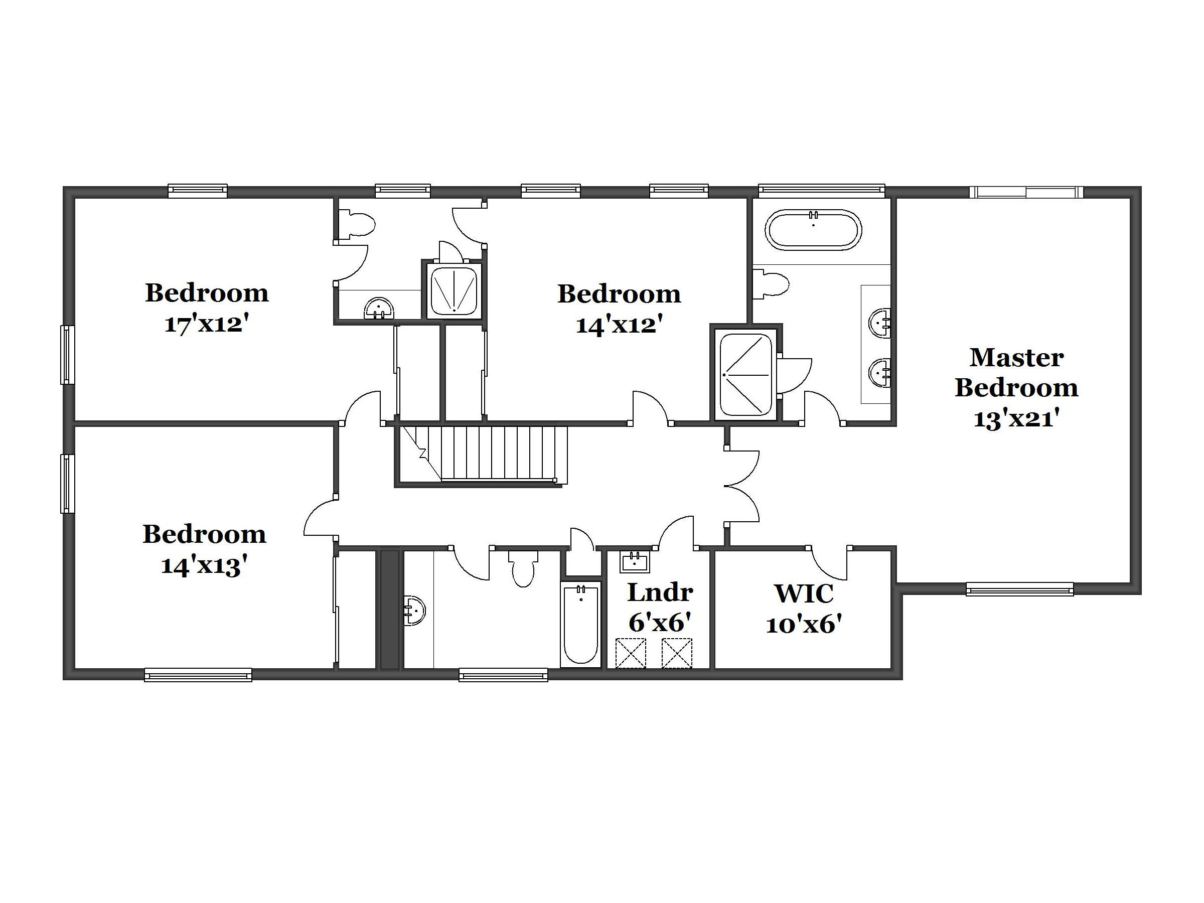 25 Princes Pine Road Norwalk, CT 06850 - Photo 29 of 29 floor plans 2nd fl