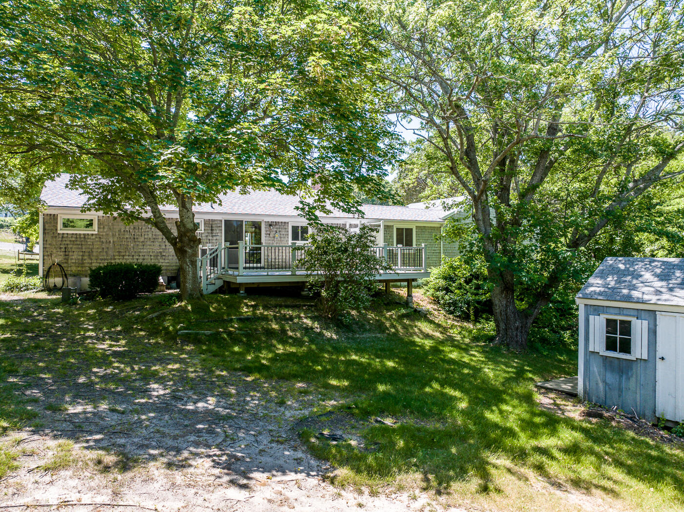 2 Pine Ridge End Truro, MA 02666 - Photo 10 of 31 a front view of a house with a yard