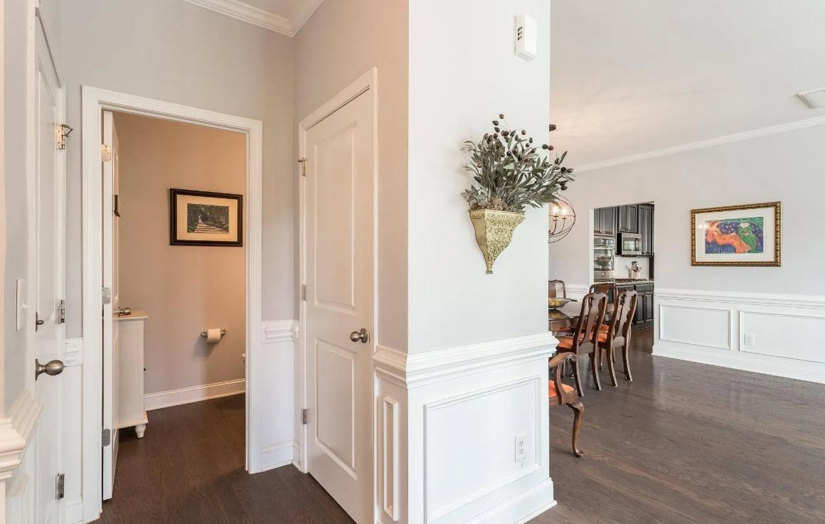 114 Willow View Lane Apex, NC 27539 - Photo 16 of 34 a view of a livingroom with furniture and wooden floor