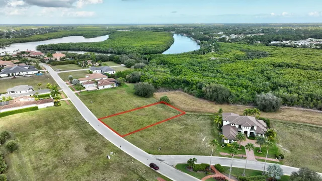 a view of a yard with an outdoor seating