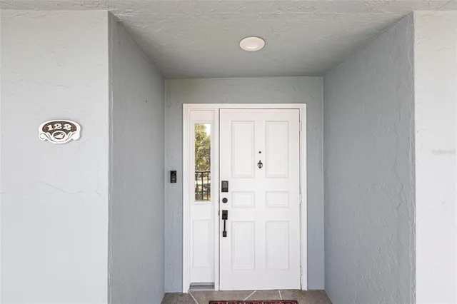 a view of an entryway