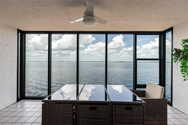 a floor to ceiling window with an outdoor view