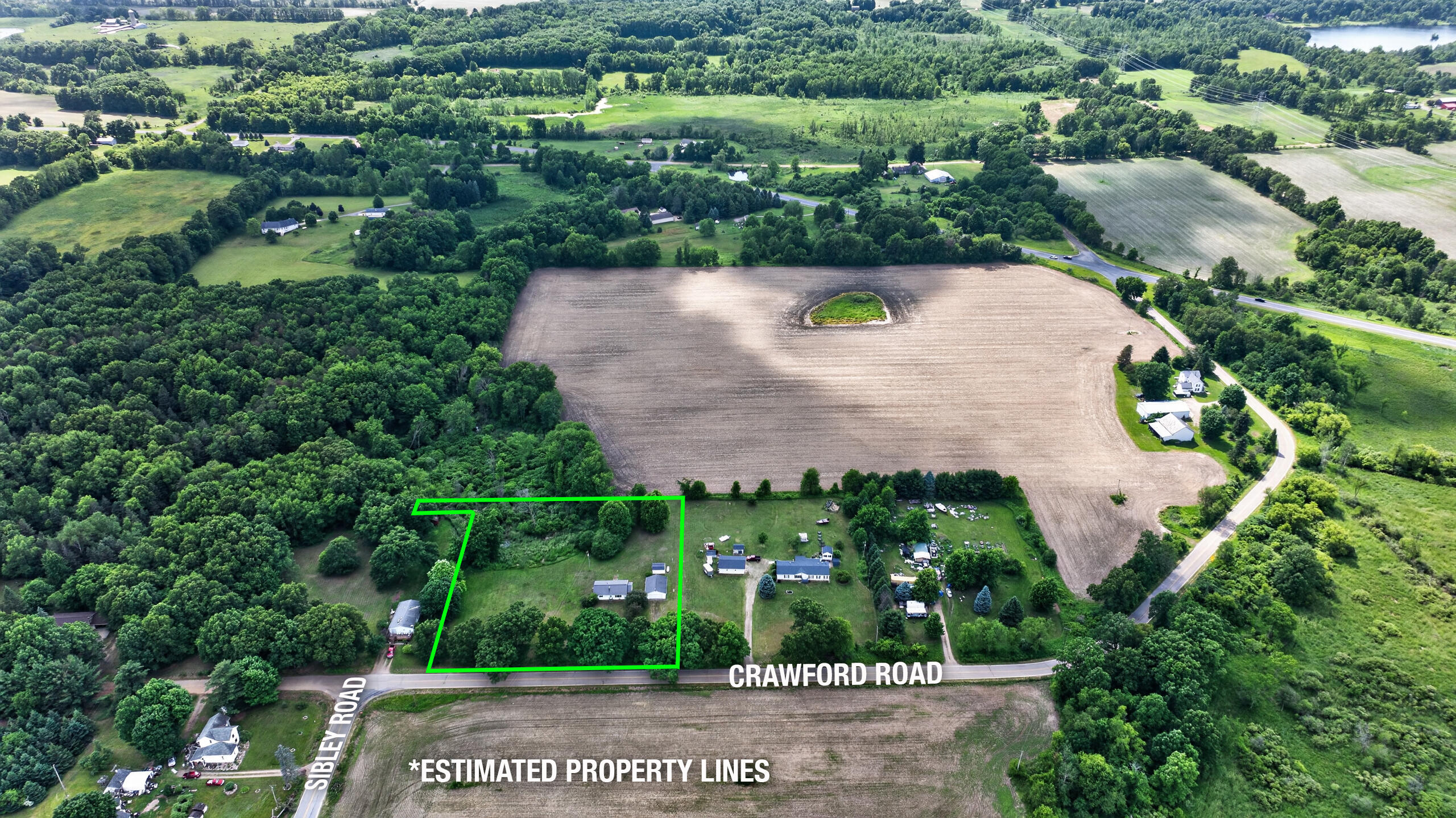 11765 Crawford Road Springport, MI 49284 - Photo 41 of 44 002_11765 Crawford Rd Springport MI (Aer