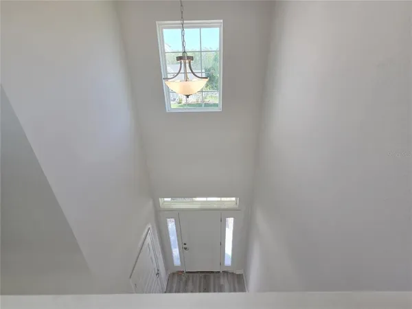 a bathroom with a window