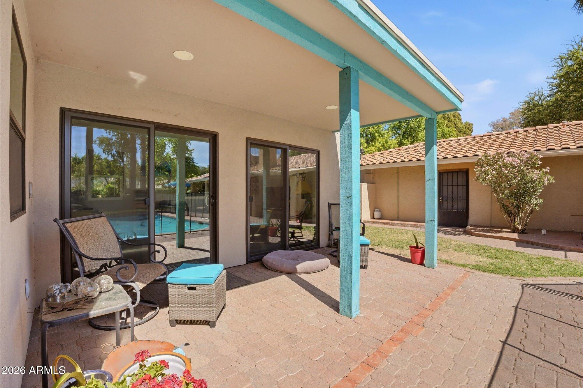 8324 North 8th Avenue Phoenix, AZ 85021 - Photo 26 of 39 a building outdoor space with patio furniture and garden