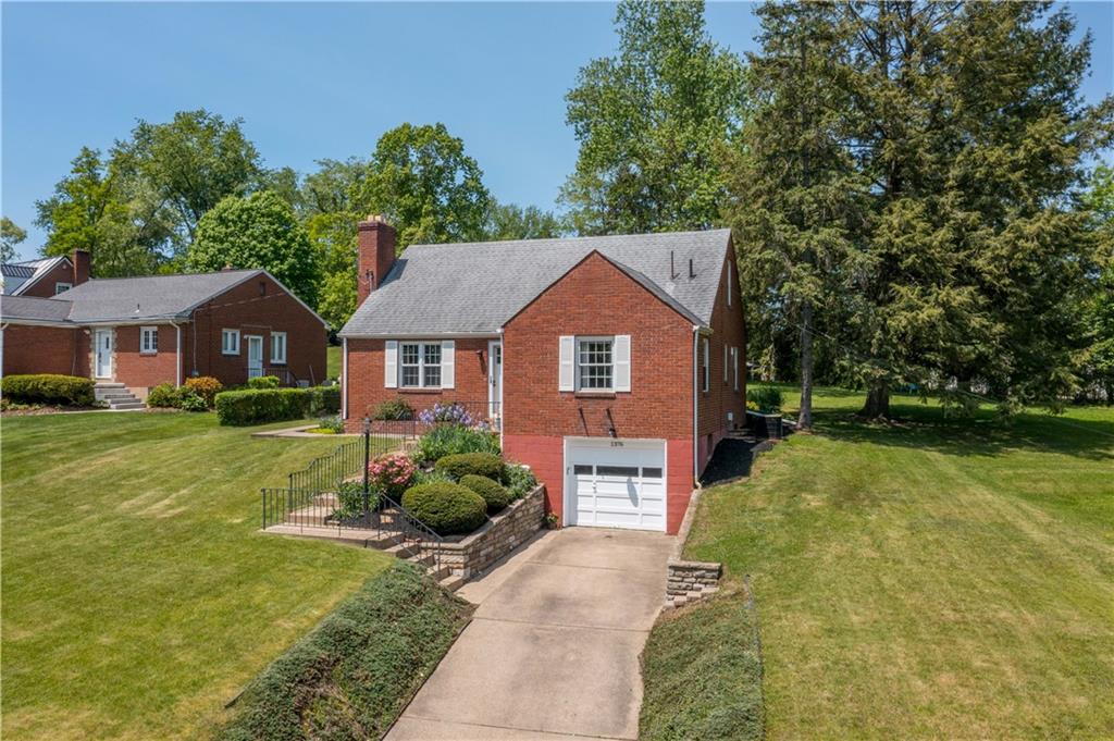 1376 Morrow Road Pittsburgh, PA 15241 - Photo 25 of 25 a front view of a house with a yard