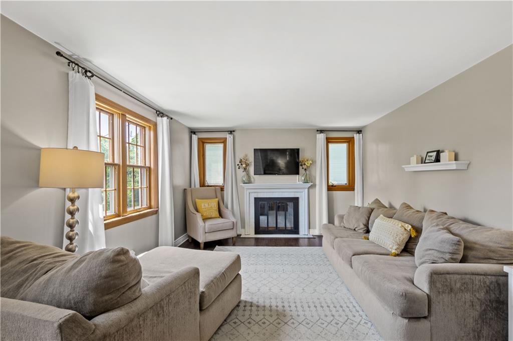 1376 Morrow Road Pittsburgh, PA 15241 - Photo 3 of 25 a spacious bedroom with a bed and a couch