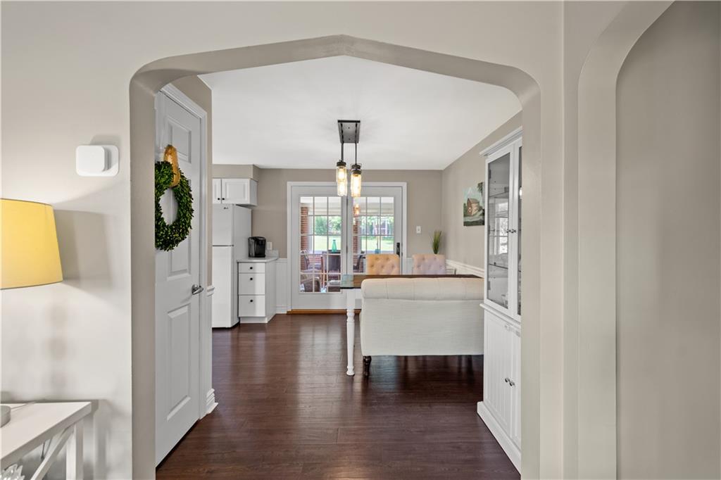 1376 Morrow Road Pittsburgh, PA 15241 - Photo 5 of 25 a living room with furniture and a chandelier