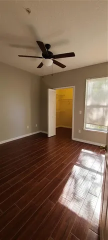 a view of a room with empty racks