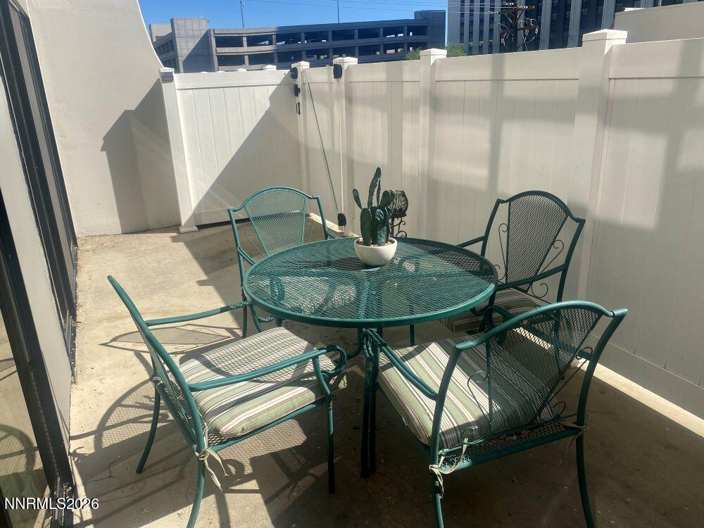 450 North Arlington Avenue, Unit 402 Reno, NV 89503 - Photo 11 of 14 Private Patio