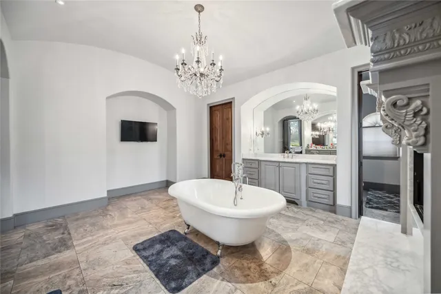 a view of a livingroom with furniture and stairs
