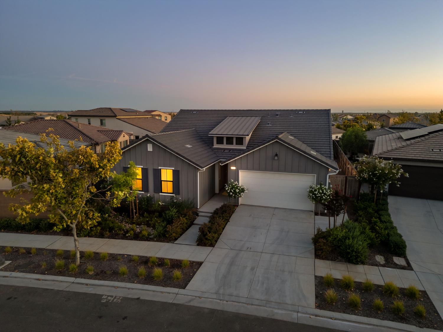 1022 Moonrise Way Madera, CA 93636 - Photo 41 of 52 an aerial view of a house