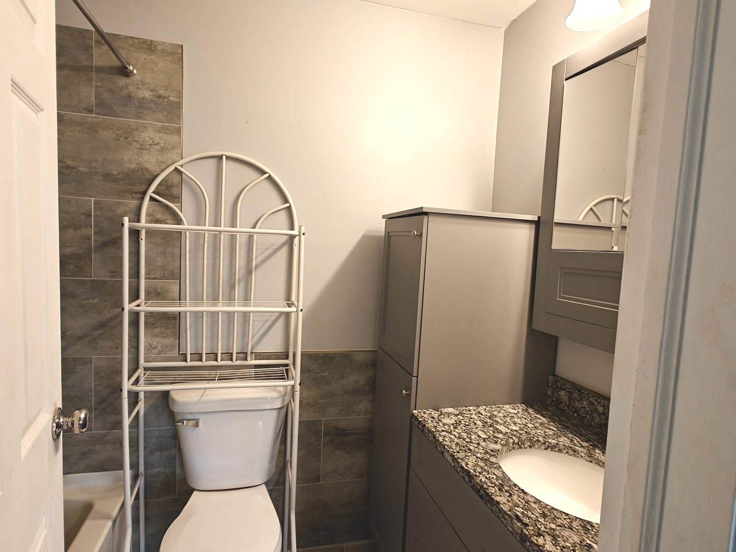 4721 St Joseph Creek Road, Unit 5F Lisle, IL 60532 - Photo 11 of 19 a bathroom with a toilet and a shower