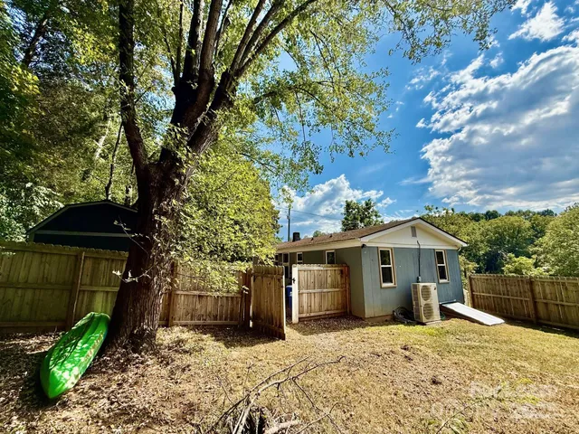a house with yard in front of it