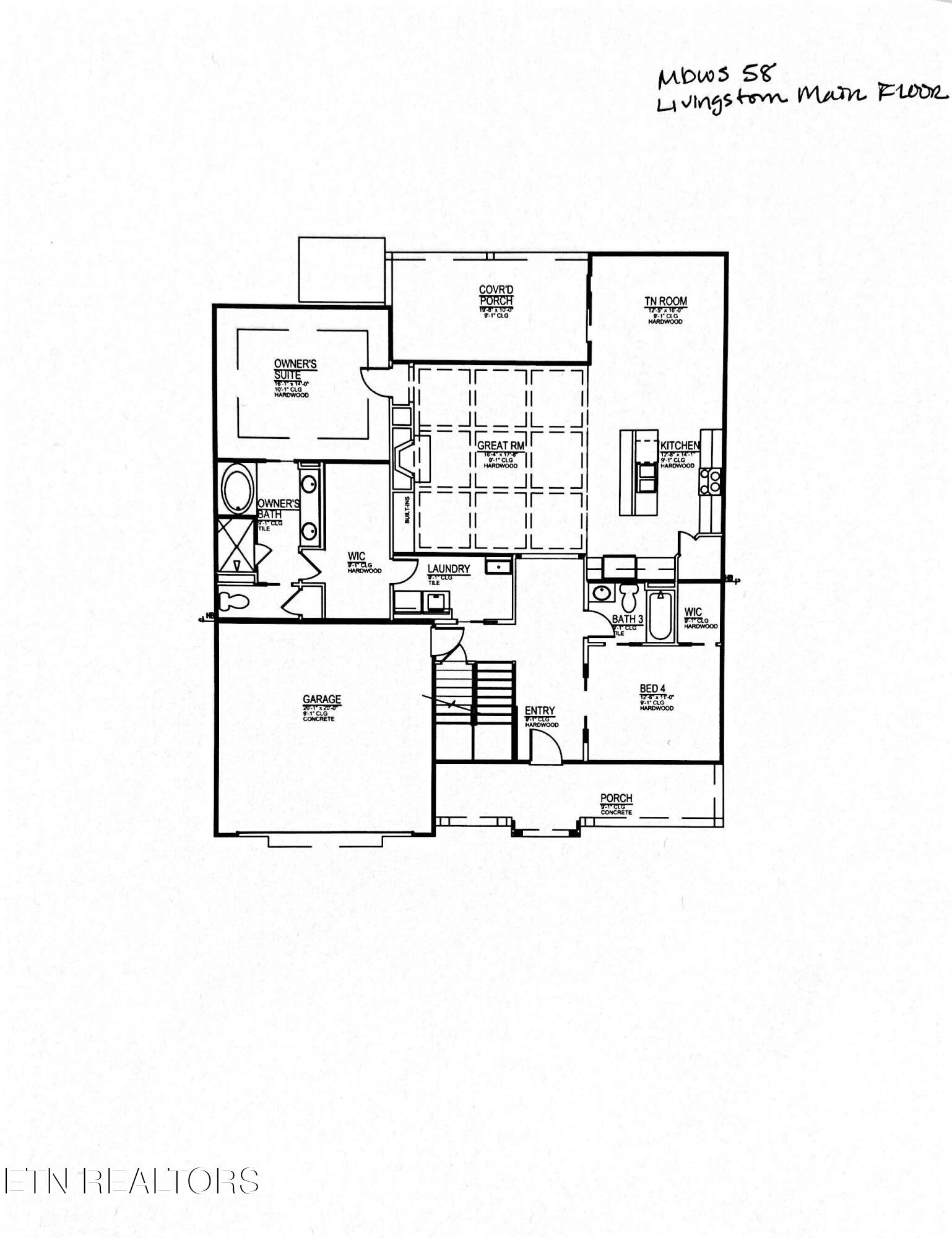 910 Shasta Daisy Road Farragut, TN 37934 - Photo 5 of 6 MDWS 58 MAIN floor - Mar 8 2026 - 4-00 P