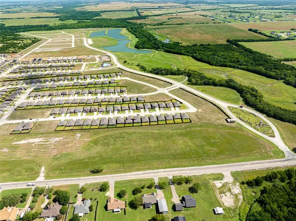 a view of swimming pool with a garden
