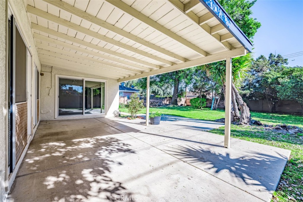 15838 Eccles Street North Hills, CA 91343 - Photo 29 of 38 a view of a house with backyard and porch