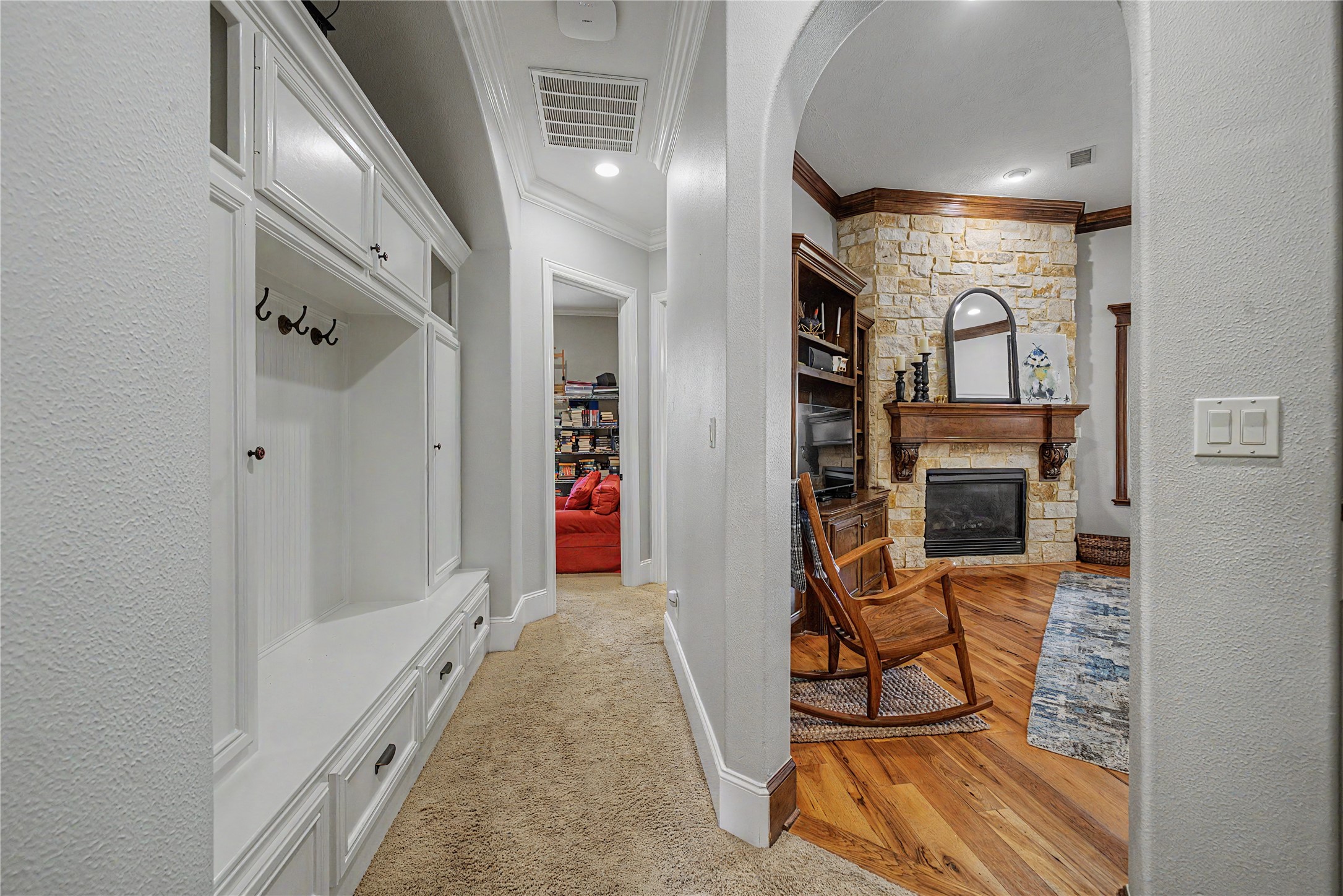 4423 Silver Jade Drive Spring, TX 77386 - Photo 20 of 45 a view of a hallway with seating area