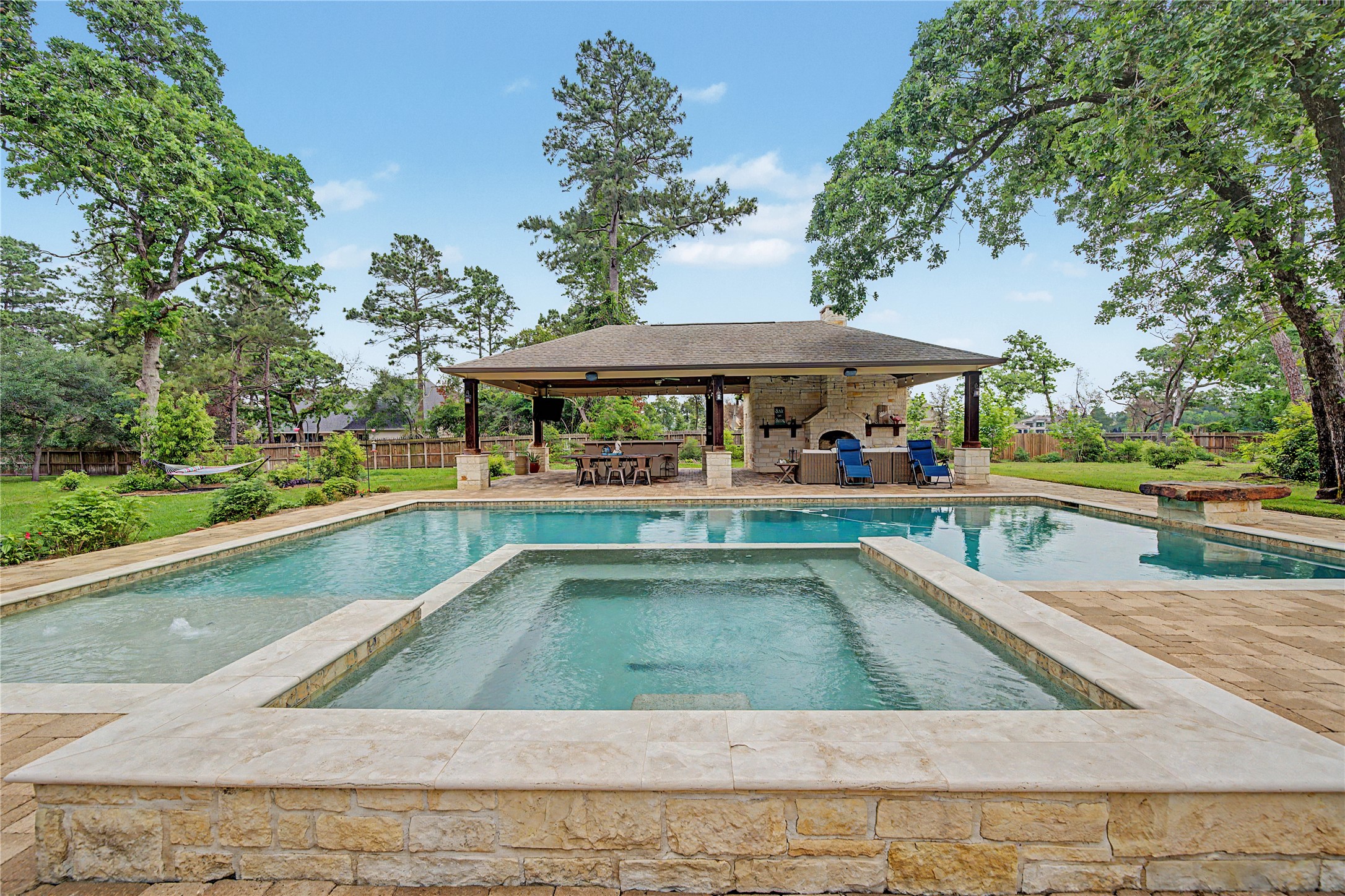 4423 Silver Jade Drive Spring, TX 77386 - Photo 28 of 45 a view of swimming pool with chairs
