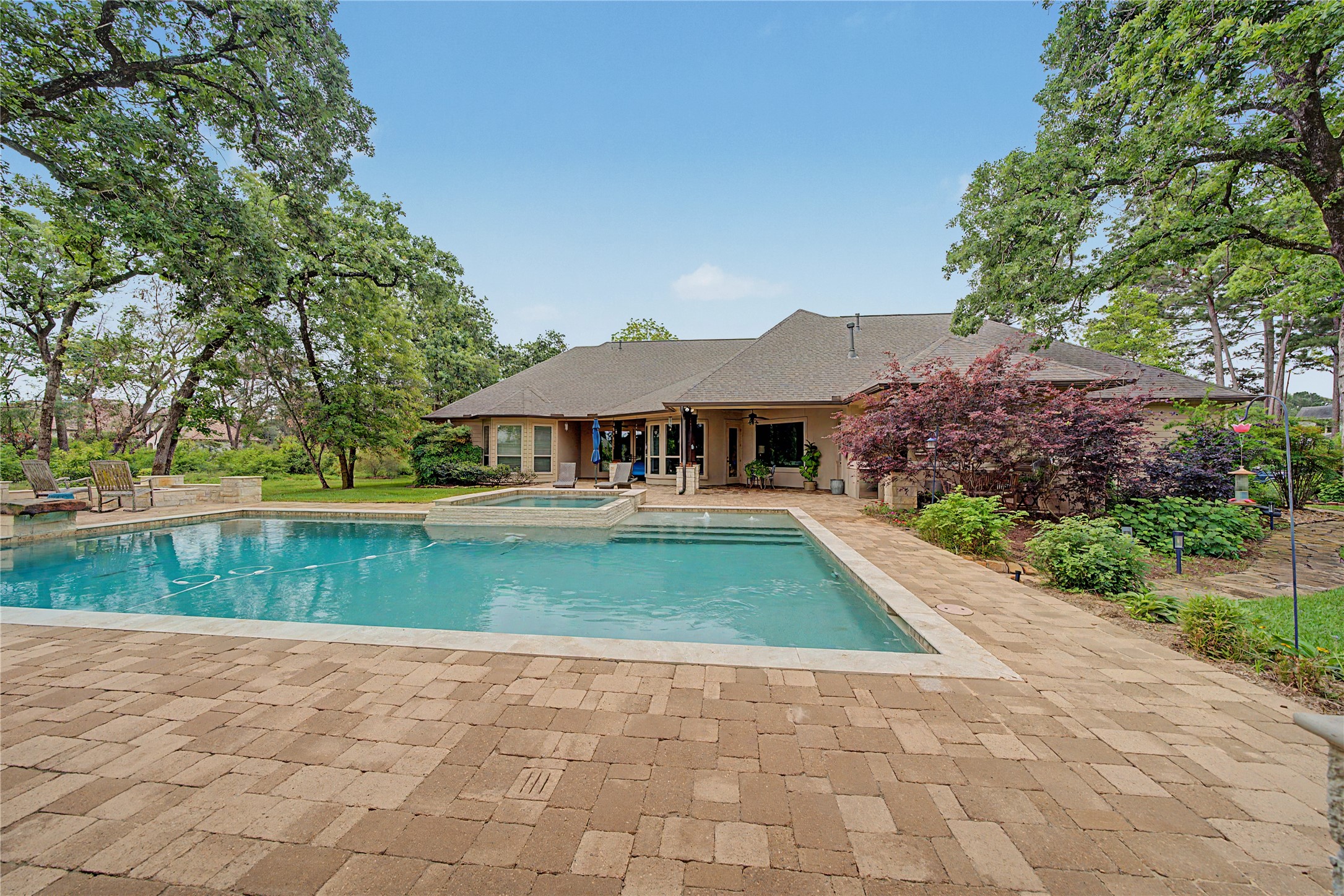 4423 Silver Jade Drive Spring, TX 77386 - Photo 33 of 45 a front view of a house with a yard