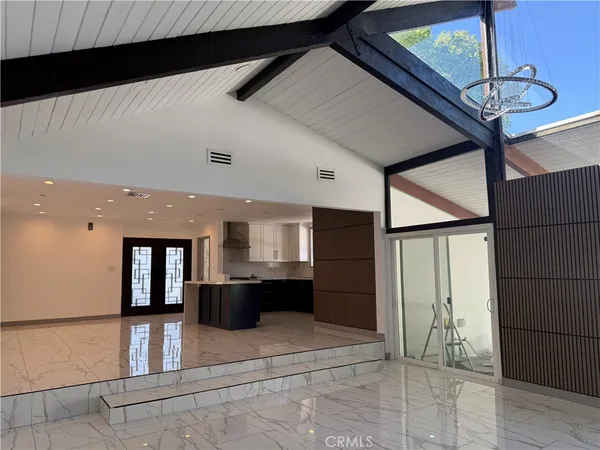 a view of empty room