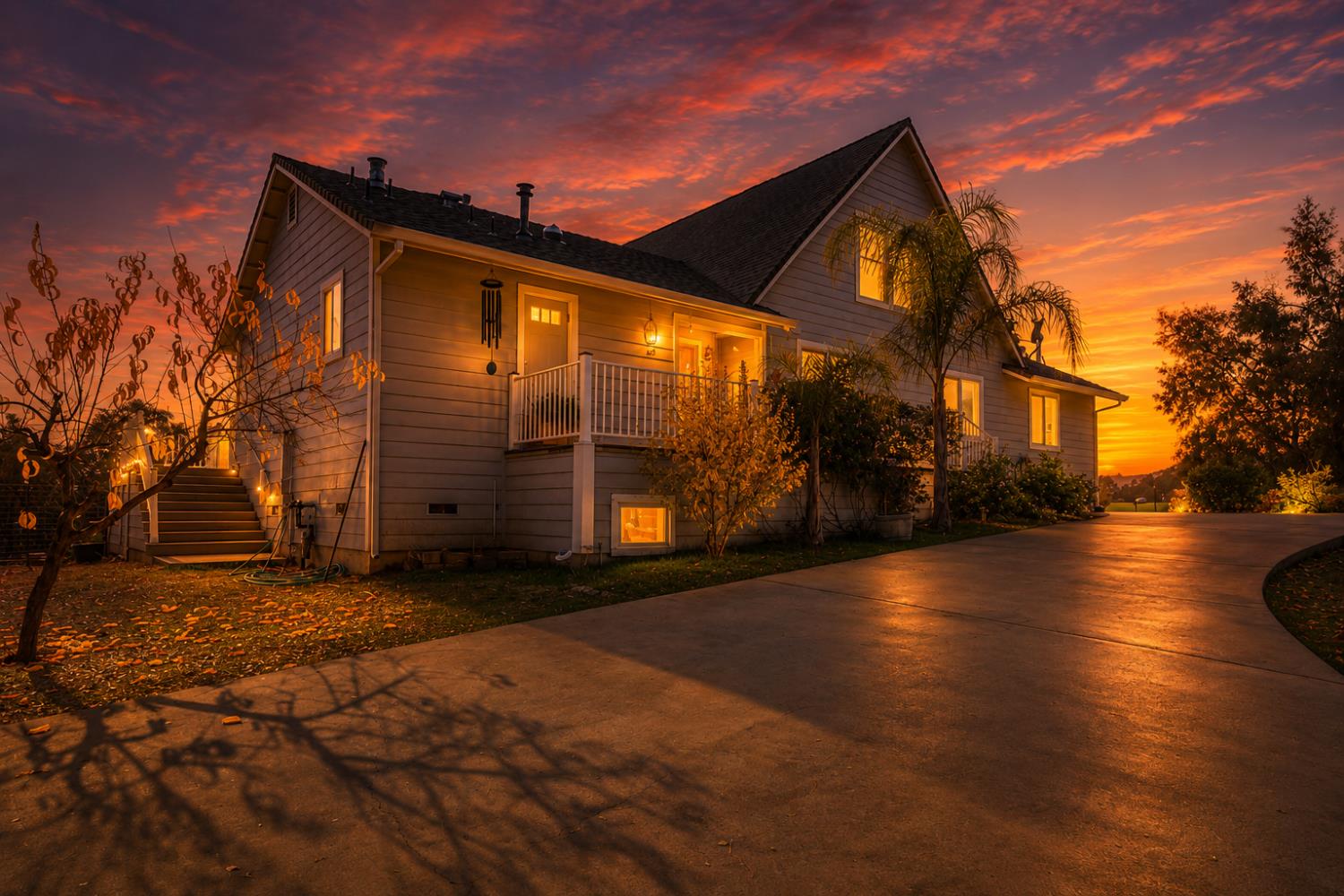 83 Northfork Road Berry Creek, CA 95916 - Photo 52 of 56 a view of a house with a yard