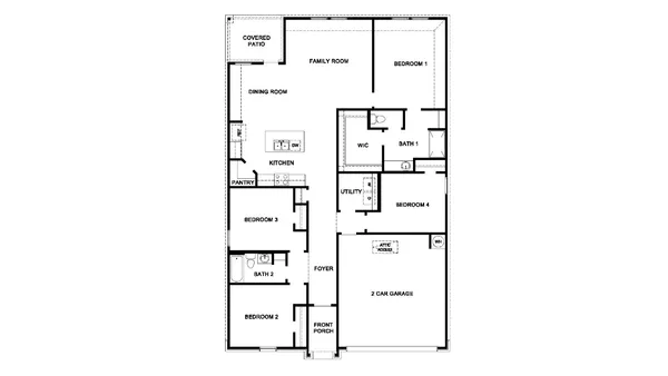 a kitchen with stainless steel appliances granite countertop a refrigerator a sink dishwasher a stove and a dining table with wooden floor