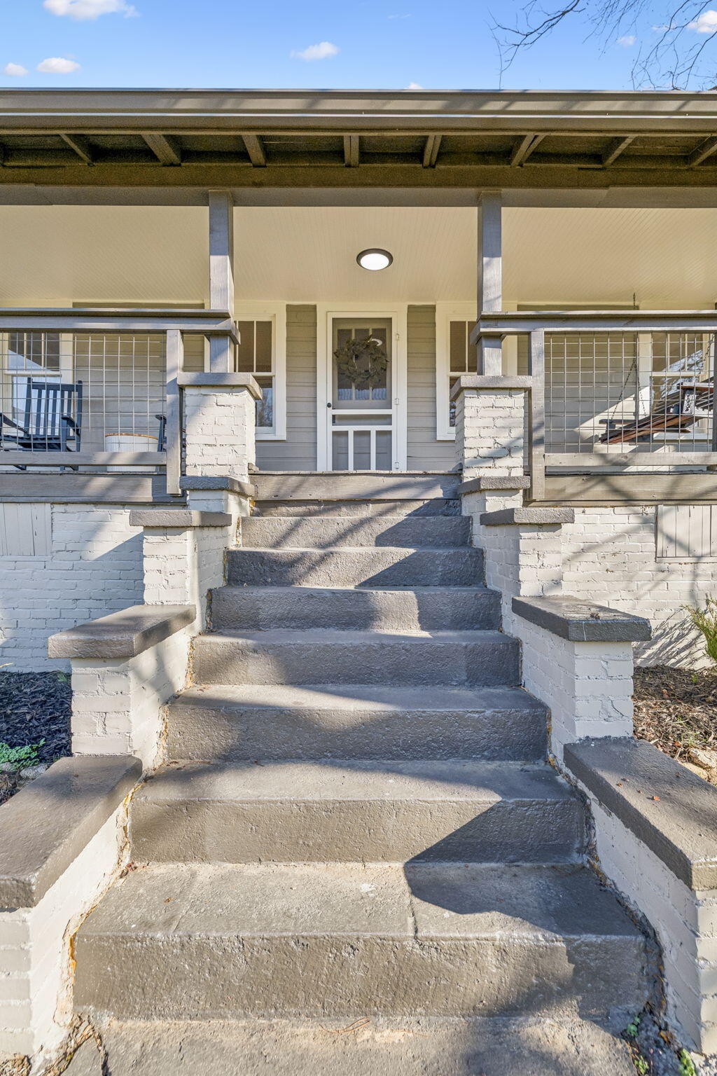 a view of lobby with furniture