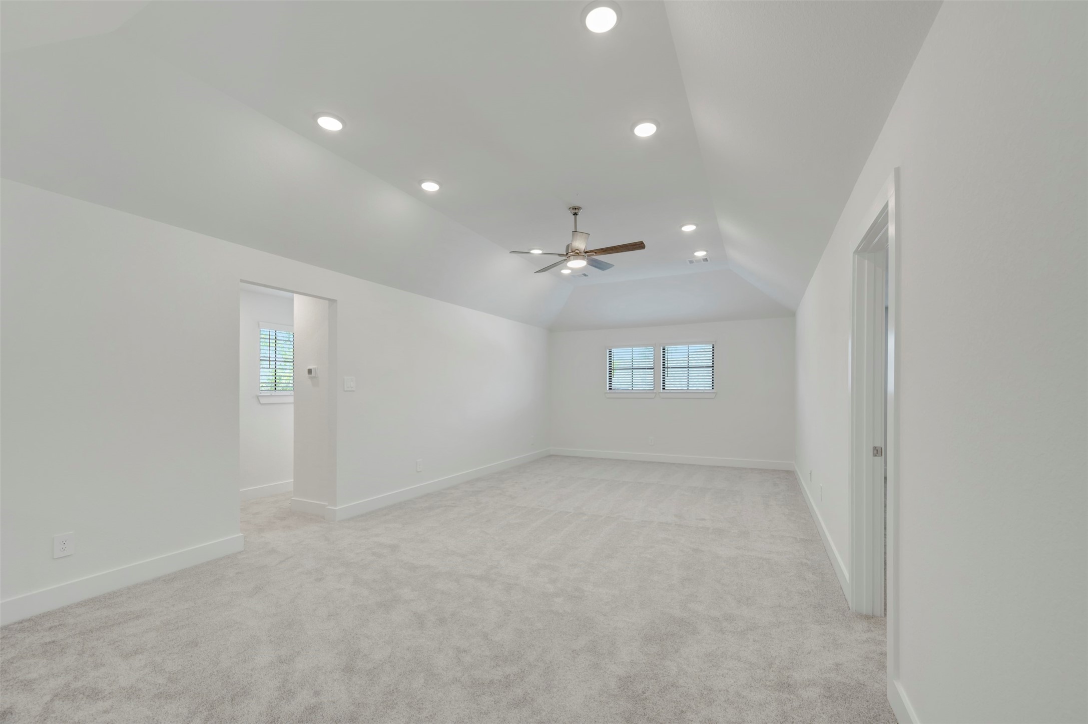 467 6th Street Magnolia, TX 77355 - Photo 38 of 50 an empty room with stairs and windows