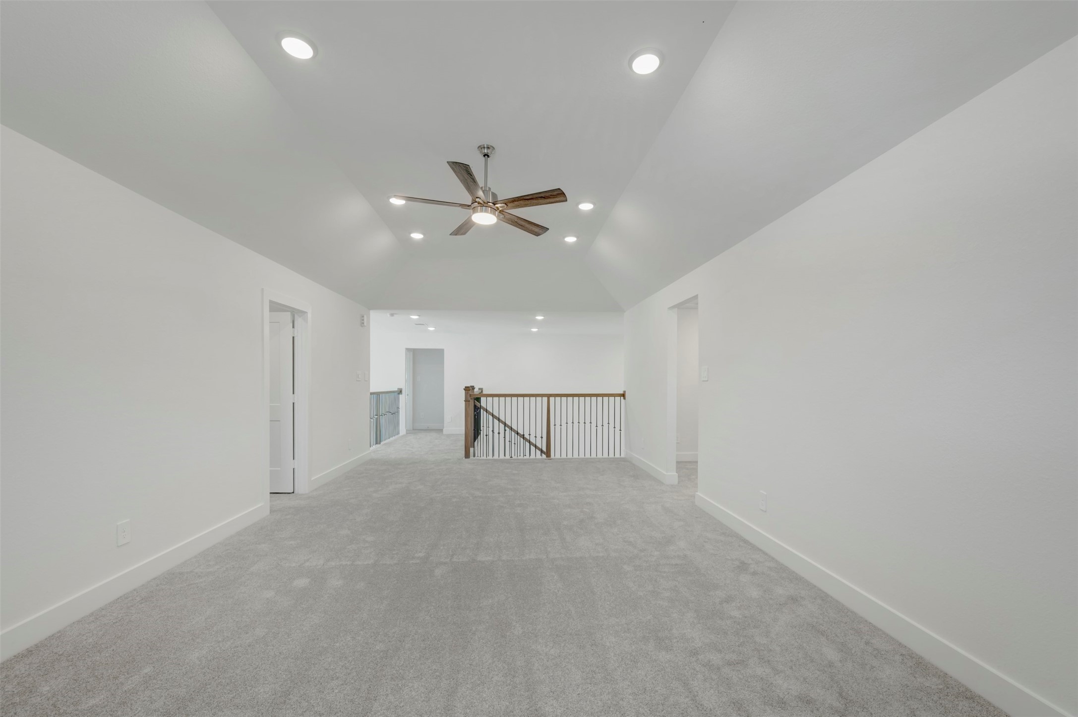 467 6th Street Magnolia, TX 77355 - Photo 40 of 50 a view of an empty room with a chandelier fan